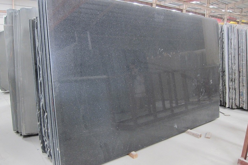 Indian Black Galaxy Black Granite Wholesale Slabs