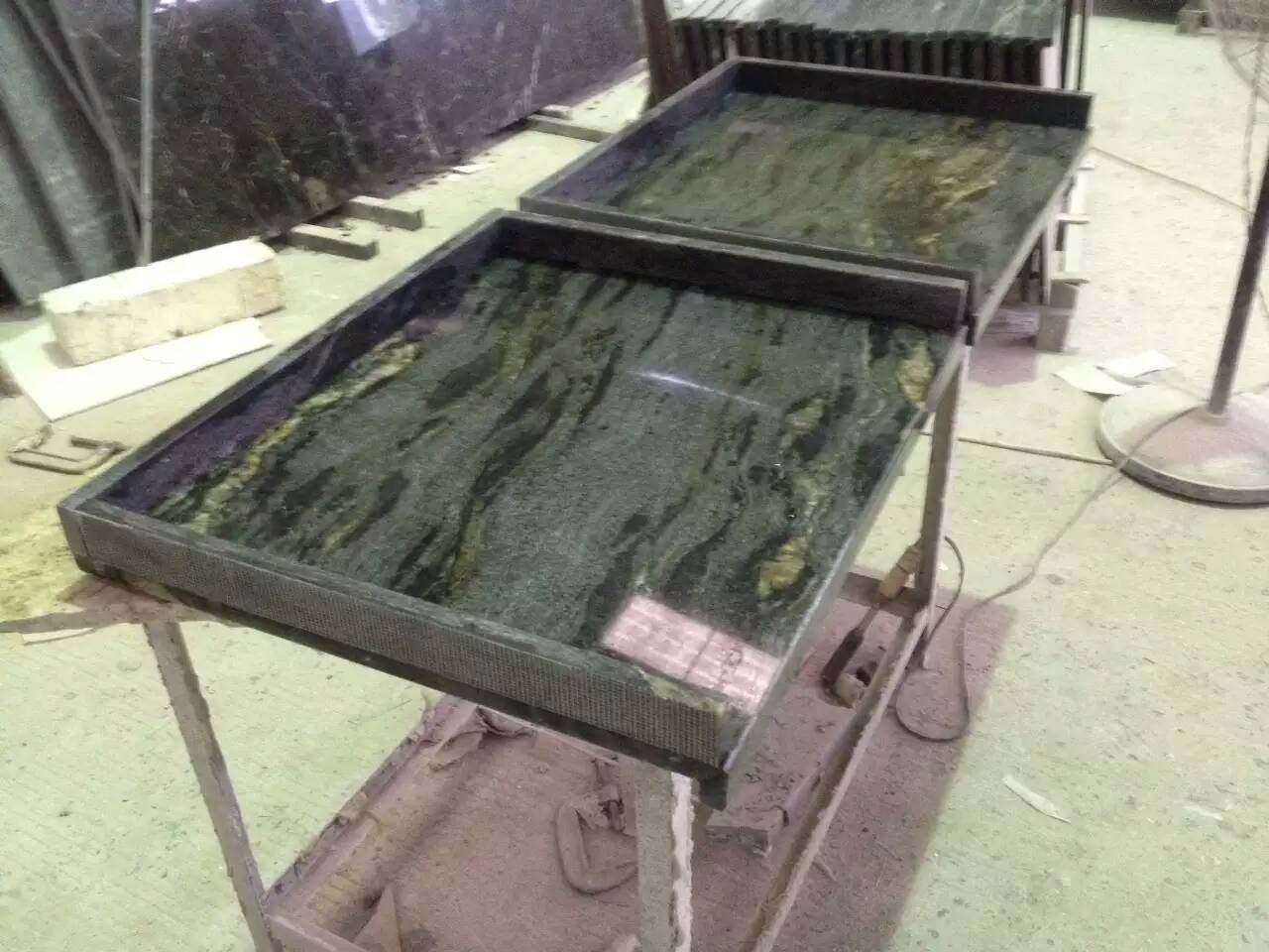 Cosmic Black Granite Slabs Bathroom Vanity Top