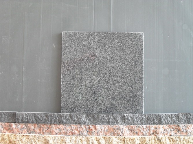 G654 Sesame Grey Black Granite Tile Slab
