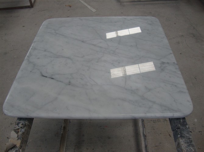 bianco carara marble marble dining table