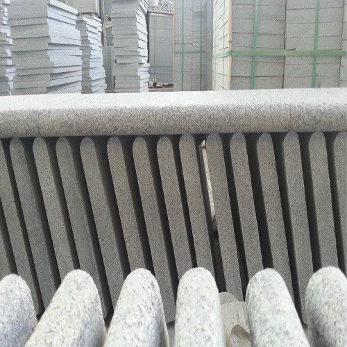Flamed Grey Granite Tiles G654 with Bullnose Singl