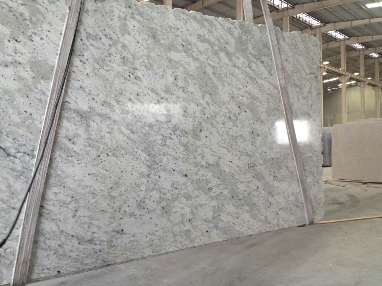 Andromeda White Granite Wall Cladding For Outdoors