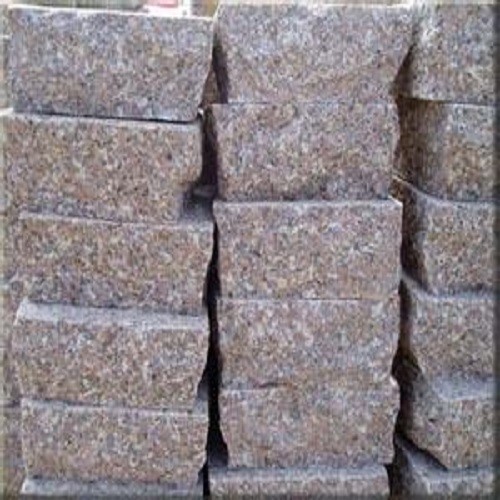 Natural Stone G648 Pink Small Block Paving/Cube