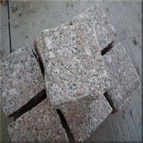 Pink Granite Stone Pavers for Garden Decoration
