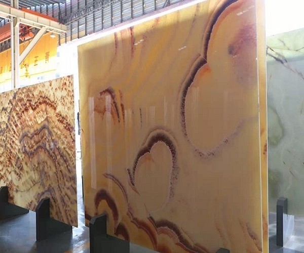 Polished China Onyx Stone for Background Wall
