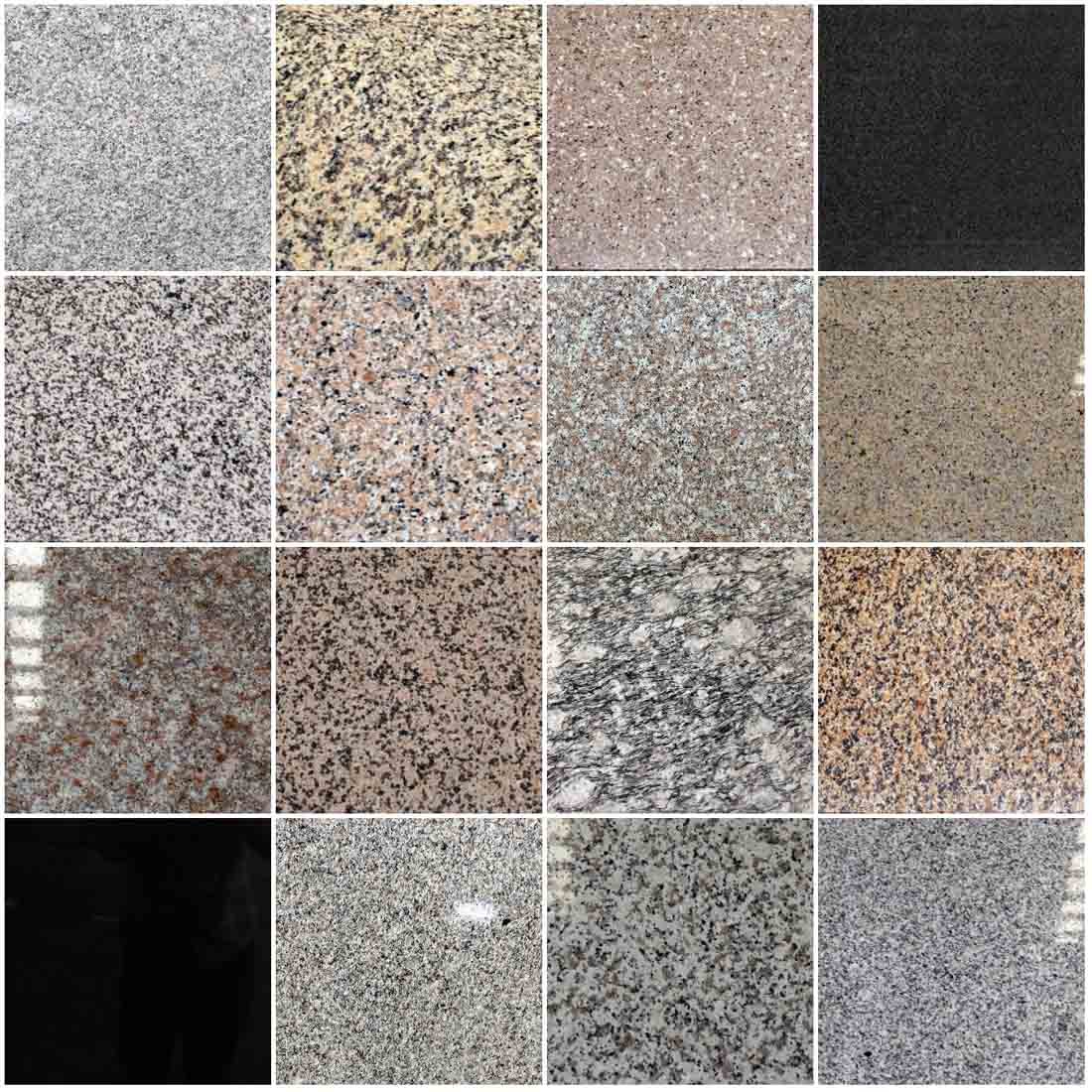 various color China granite tile for hot sale